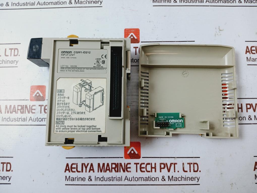 Omron Cqm1-id212 16-point Input Module 24Vdc 6Ma