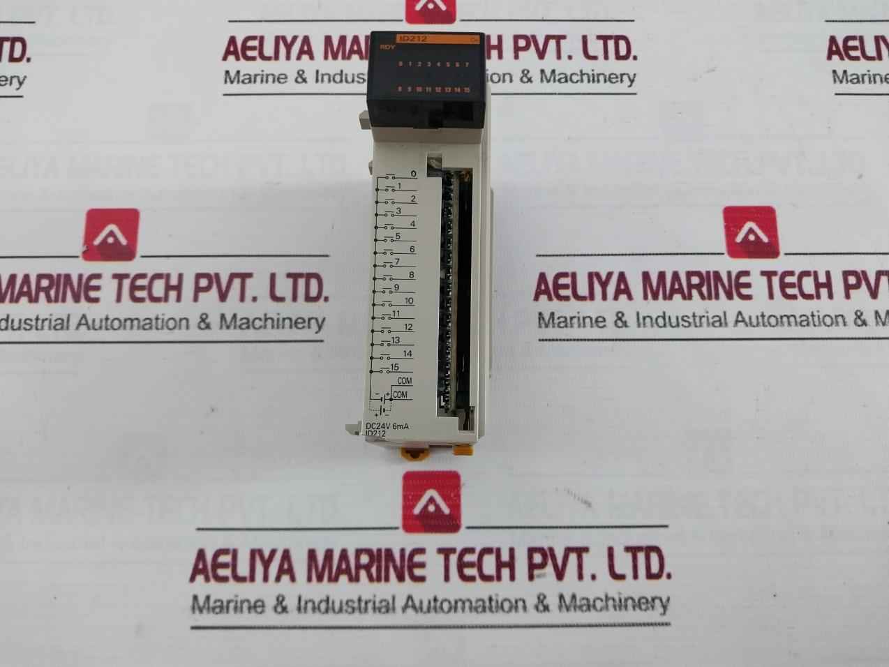 Omron Cqm1-id212 16-point Input Unit 24Vdc 6Ma