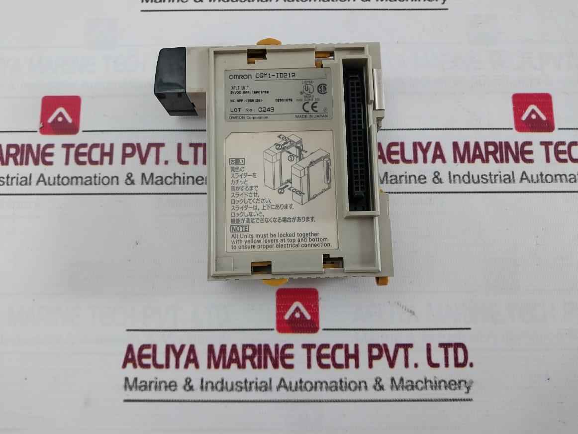 Omron Cqm1-id212 16-point Input Unit 24Vdc 6Ma