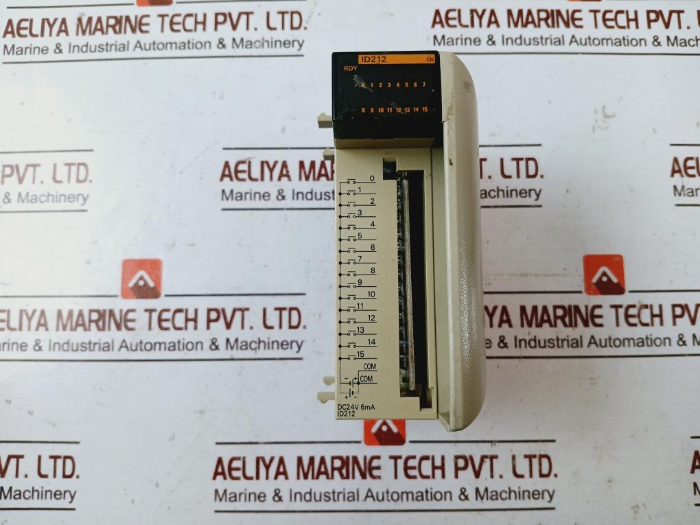 Omron Cqm1-id212 16-points Digital Input Module 24V Dc 6Ma