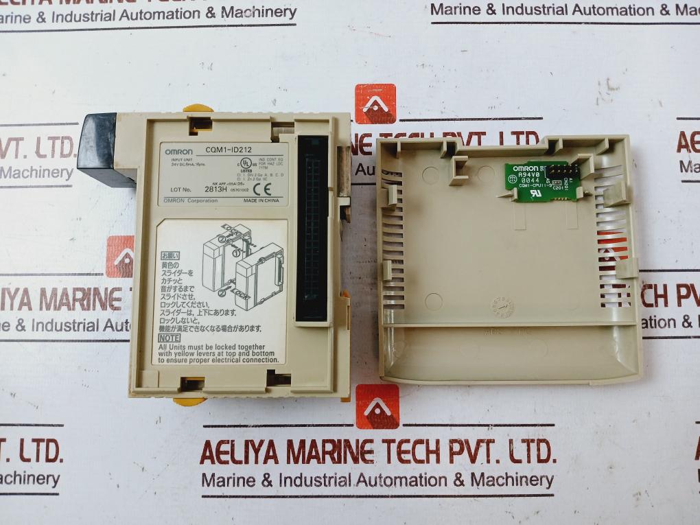 Omron Cqm1-id212 16-points Digital Input Module 24V Dc 6Ma