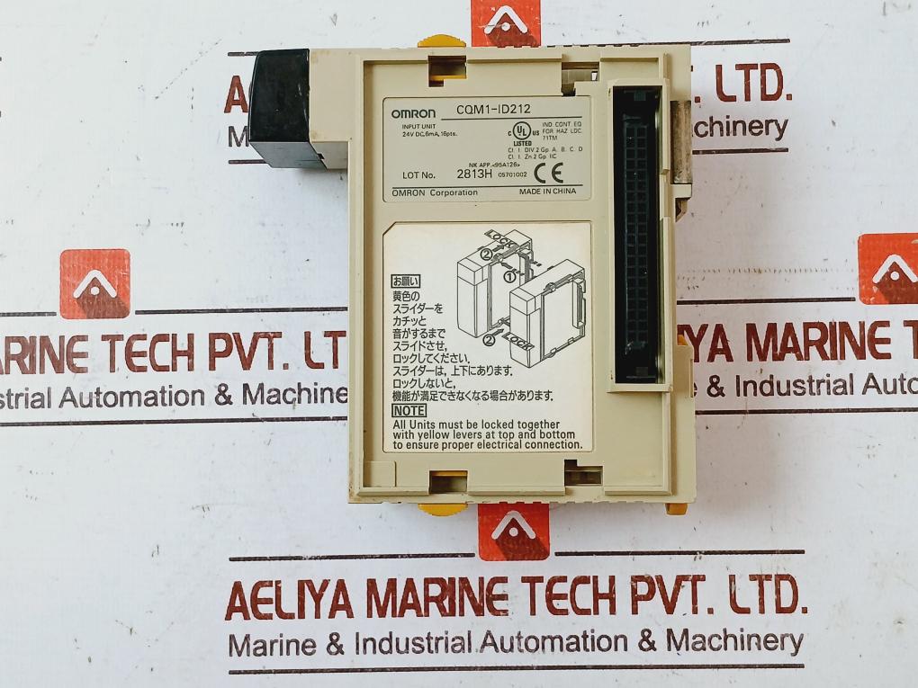 Omron Cqm1-id212 16-points Digital Input Module 24V Dc 6Ma