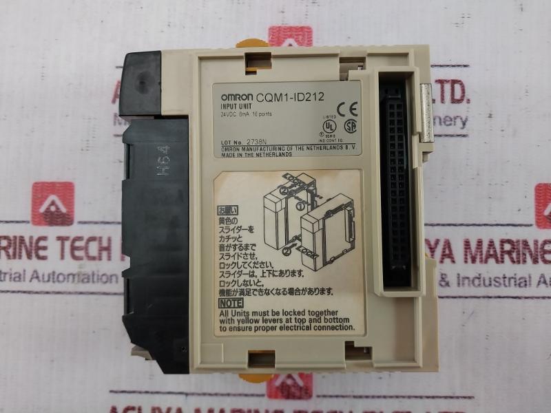 Omron Cqm1-id212 16-points Digital Input Module 24Vdc 6Ma