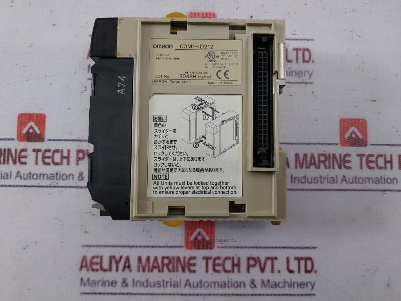 Omron Cqm1-id212 16-points Input Module 94V-0 24Vdc 6Ma