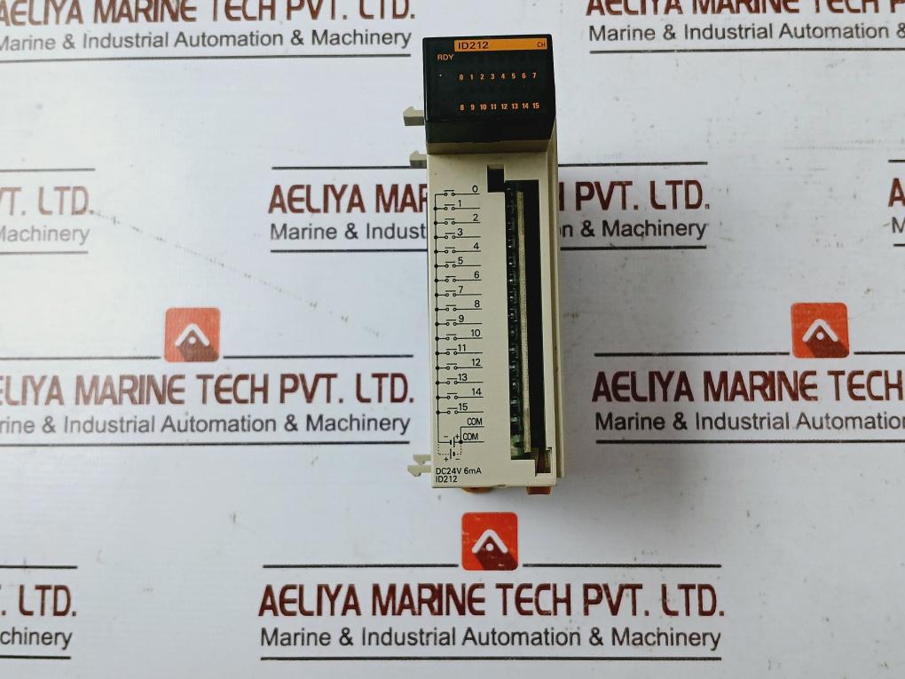 Omron Cqm1-id212 16-points Input Module 6Ma 24Vdc