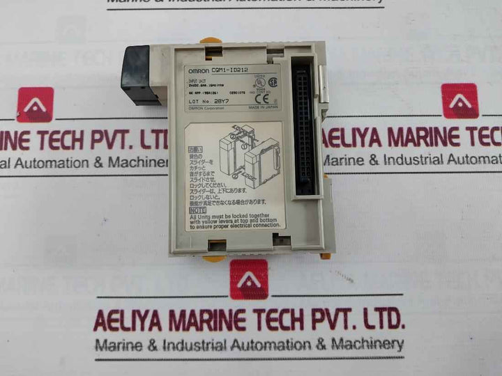 Omron Cqm1-id212 16 Point Input Unit 24Vdc 6Ma Rev A