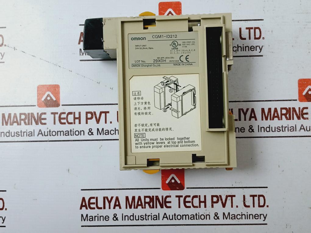 Omron Cqm1-id212 16 Points Digital Input Module 24Vdc 6Ma