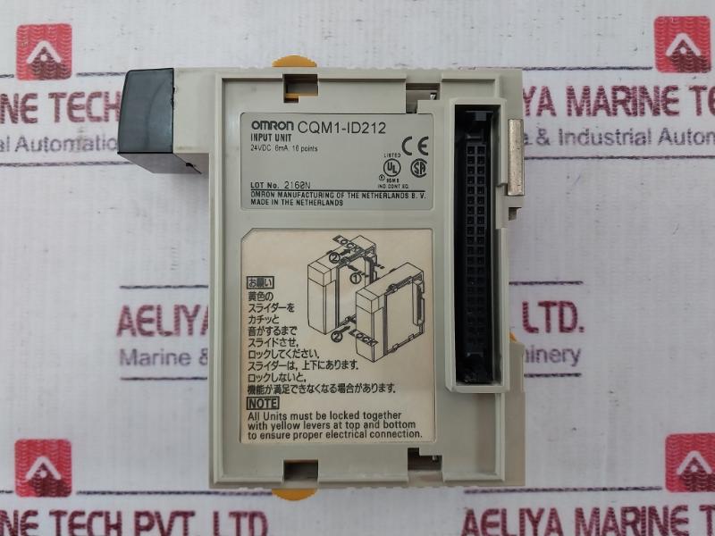 Omron Cqm1-id212 16 Points Digital Input Unit 24Vdc 6Ma