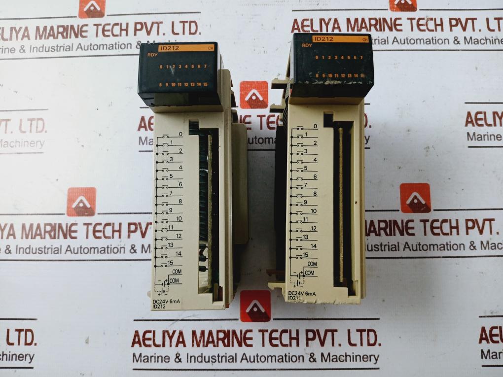 Omron Cqm1-id212 Digital Input Module 24Vdc 6Ma 16 Points