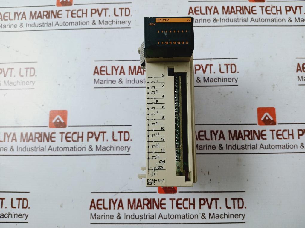 Omron Cqm1-id212 Digital Input Module 24Vdc 6Ma 16 Points
