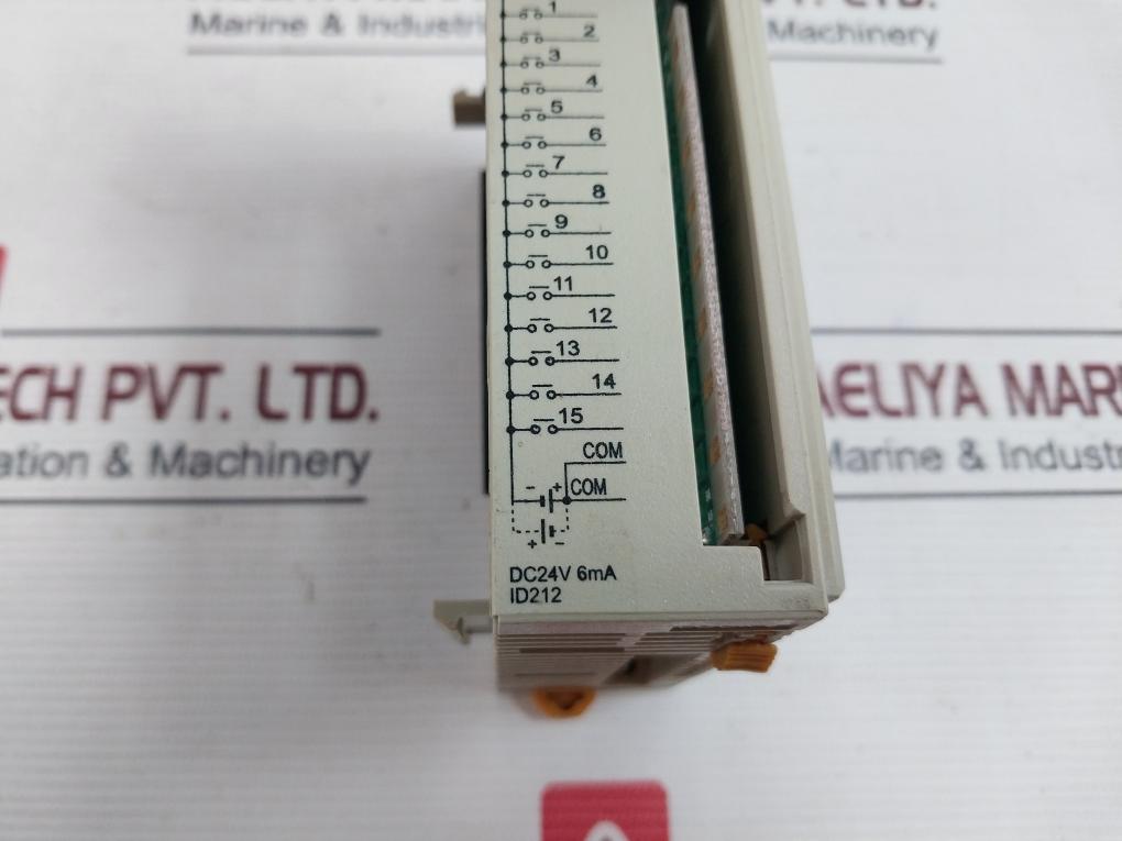 Omron Cqm1-id212 Digital Input Unit 24V Dc, 6 Ma, 16 Pts