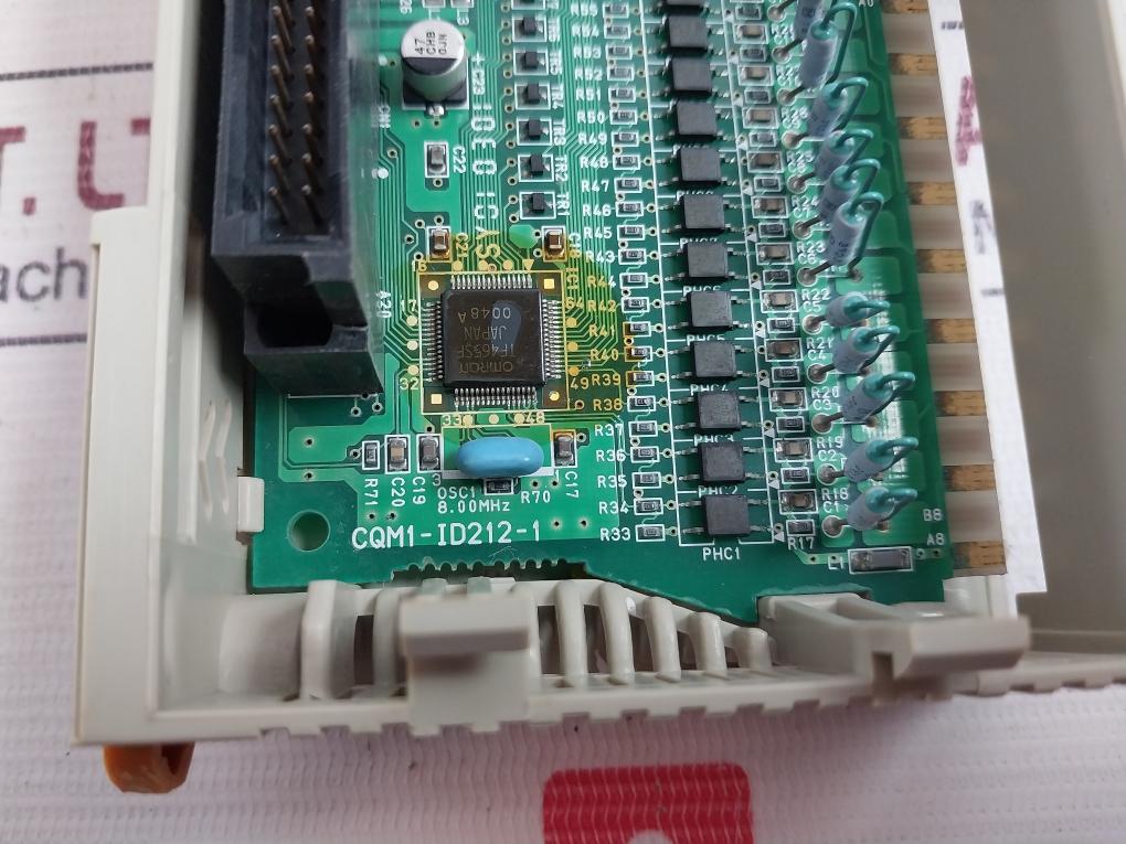 Omron Cqm1-id212 Digital Input Unit 24V Dc, 6 Ma, 16 Pts