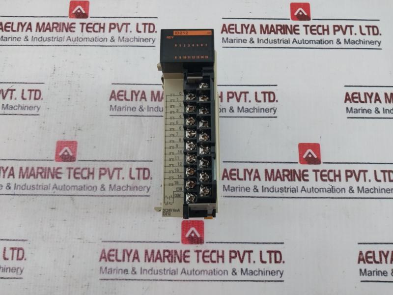 Omron Cqm1-id212 Digital Input Unit 24Vdc 6Ma 16 Point