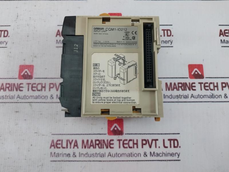 Omron Cqm1-id212 Digital Input Unit 24Vdc 6Ma 16 Point