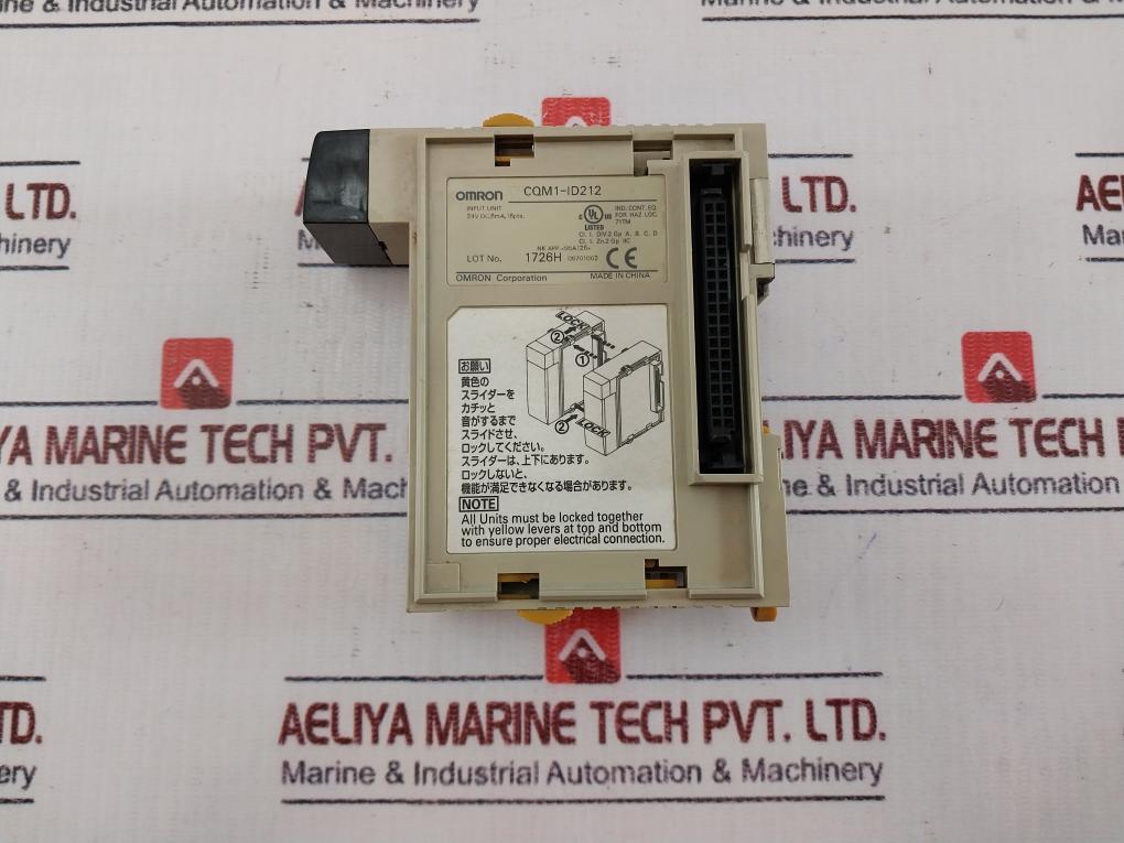 Omron Cqm1-id212 Input Module 05701002 24V Dc 6Ma 16Pts
