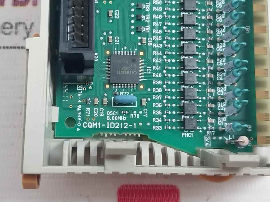Omron Cqm1-id212 Input Module 24V Dc 6Ma 16Pts 8.00Mhz
