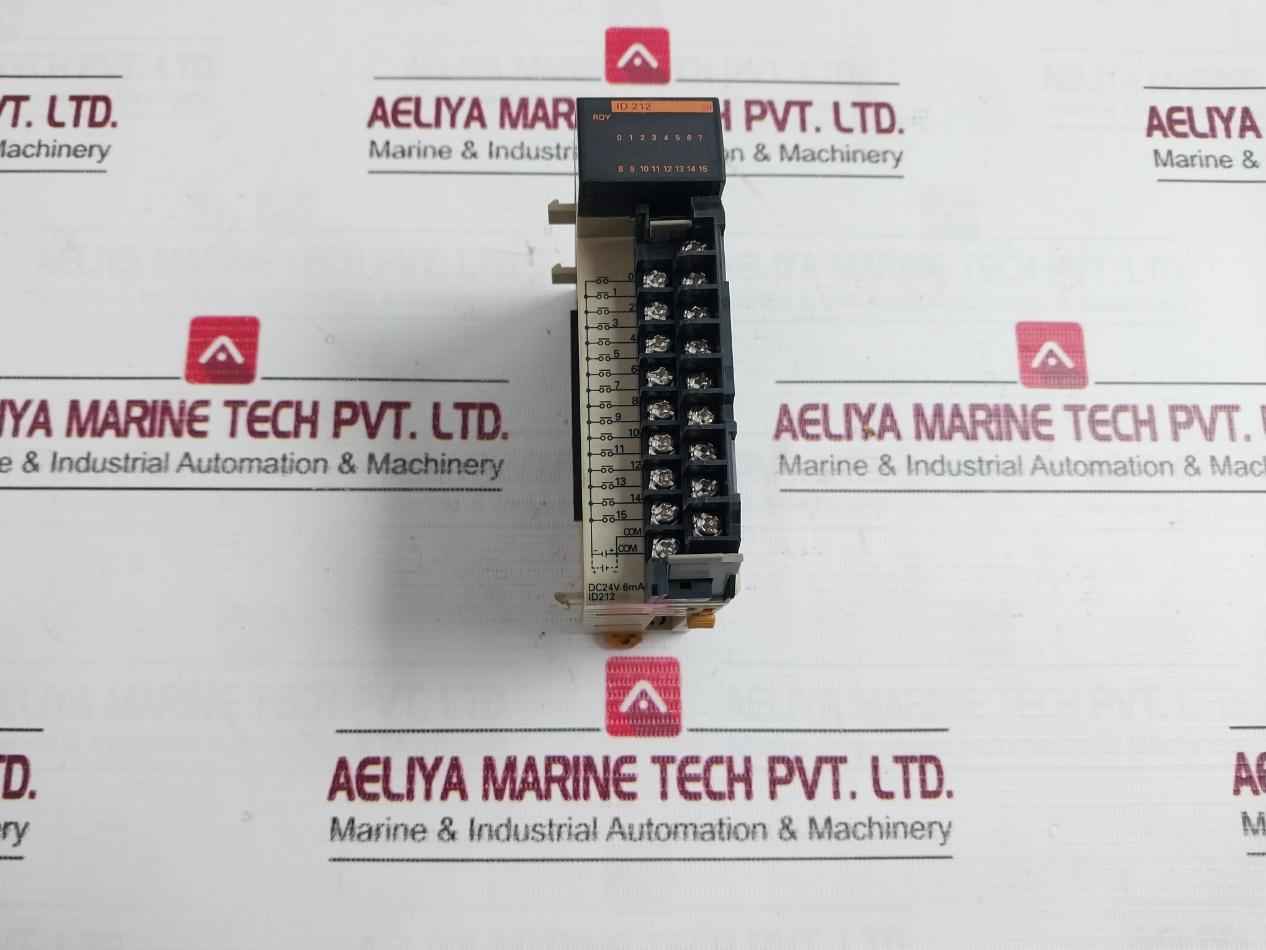 Omron Cqm1-id212 Input Module 24Vdc.6Ma. 16 Point