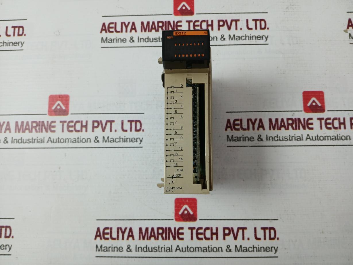 Omron Cqm1-id212 Input Module 24Vdc 6Ma 16 Pts