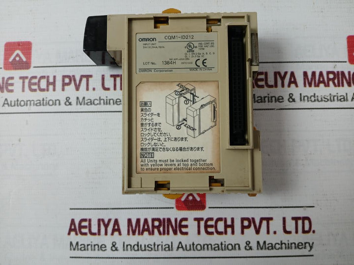 Omron Cqm1-id212 Input Module 24Vdc 6Ma 16 Pts