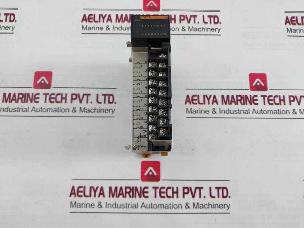 Omron Cqm1-id212 Input Unit 24Vdc 6Ma 16Point