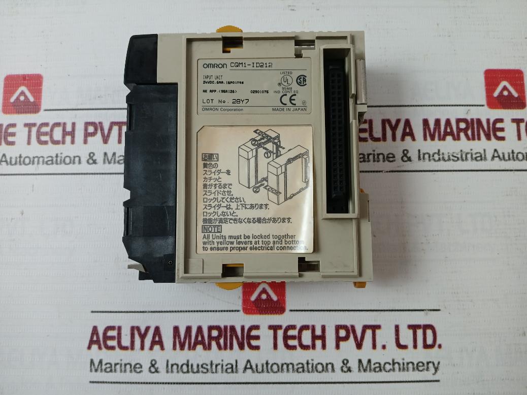 Omron Cqm1-id212 Input Unit 24Vdc, 6Ma, 16Point