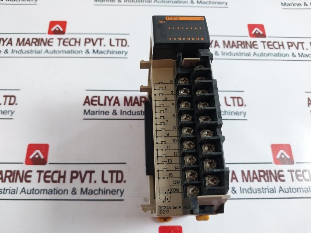 Omron CQM1-ID212 Input Unit 24VDC, 6MA, 16Points 8.00Mhz