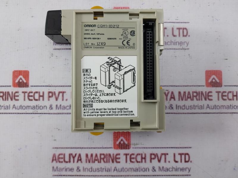 Omron Cqm1-id212 Input Unit Module 24V Dc 16 Points