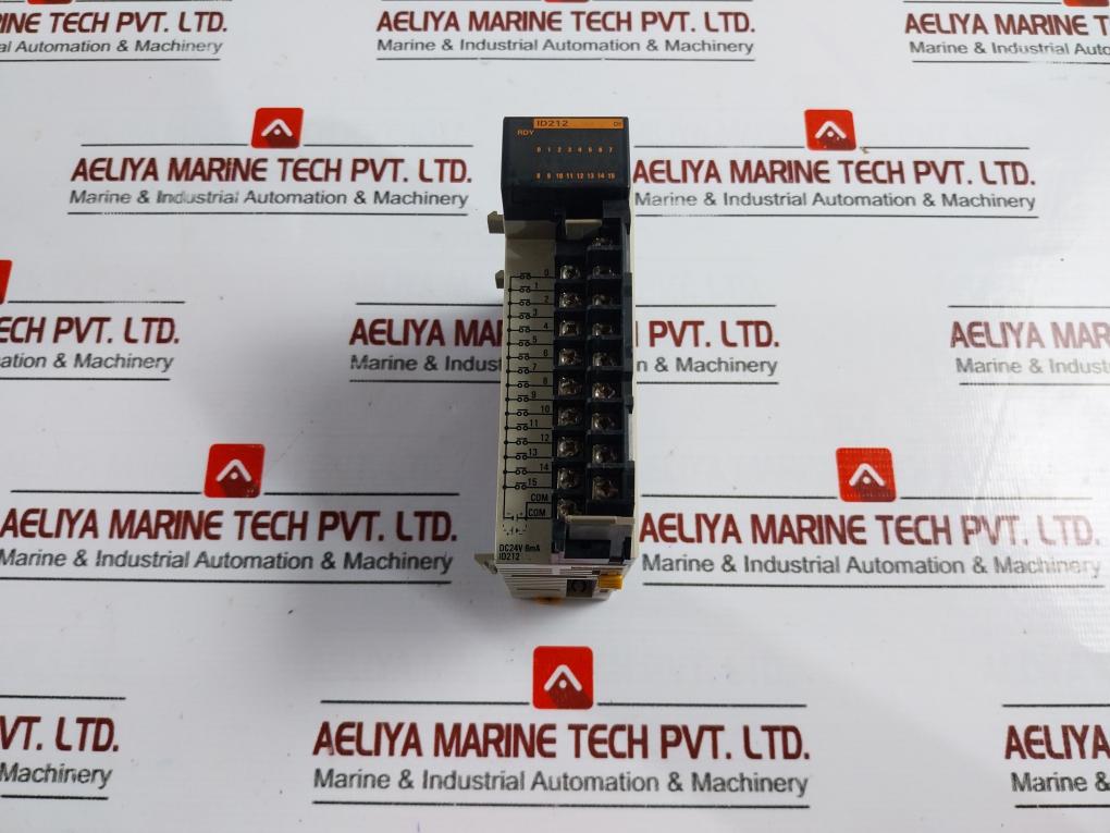Omron CQM1-ID212 Input Unit Module 24VDC 16 Points DIN Rail Mounting