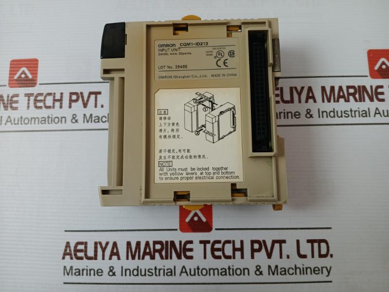 Omron Cqm1-id213 Control Module 32 Points 24Vdc 4Ma