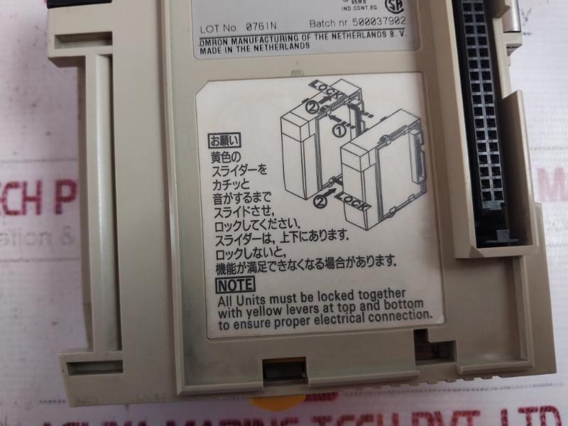 Omron Cqm1-id213 Dc Input Unit Module 24Vdc 4Ma 32 Points 1651N 500036870