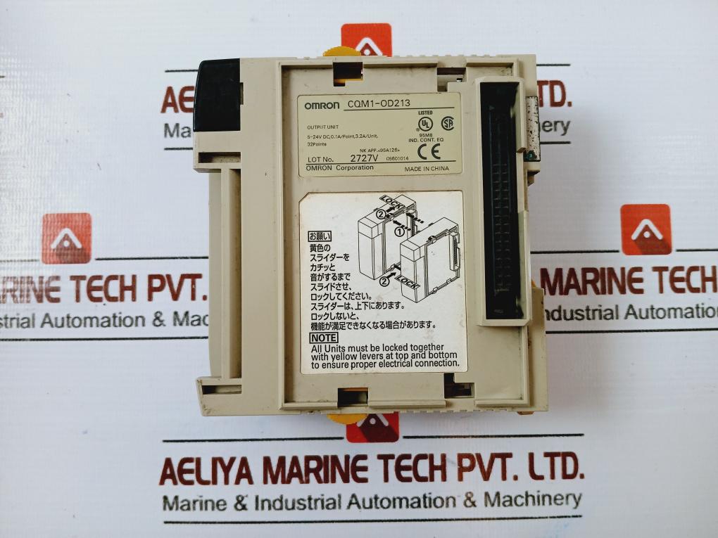 OMRON CQM1-ID213 Input Unit & CQM1-OD214 Output Unit & CQM1-OD213