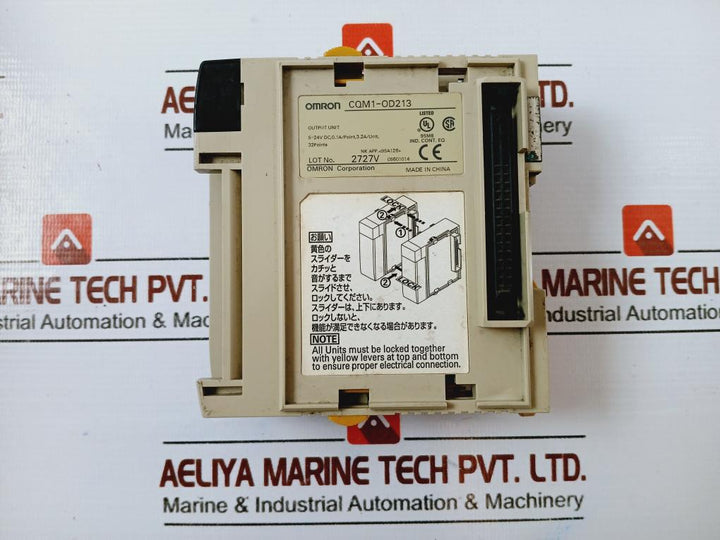 OMRON CQM1-ID213 Input Unit & CQM1-OD214 Output Unit & CQM1-OD213
