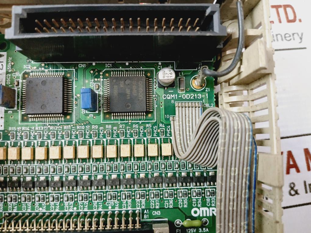 OMRON CQM1-ID213 Input Unit & CQM1-OD214 Output Unit & CQM1-OD213