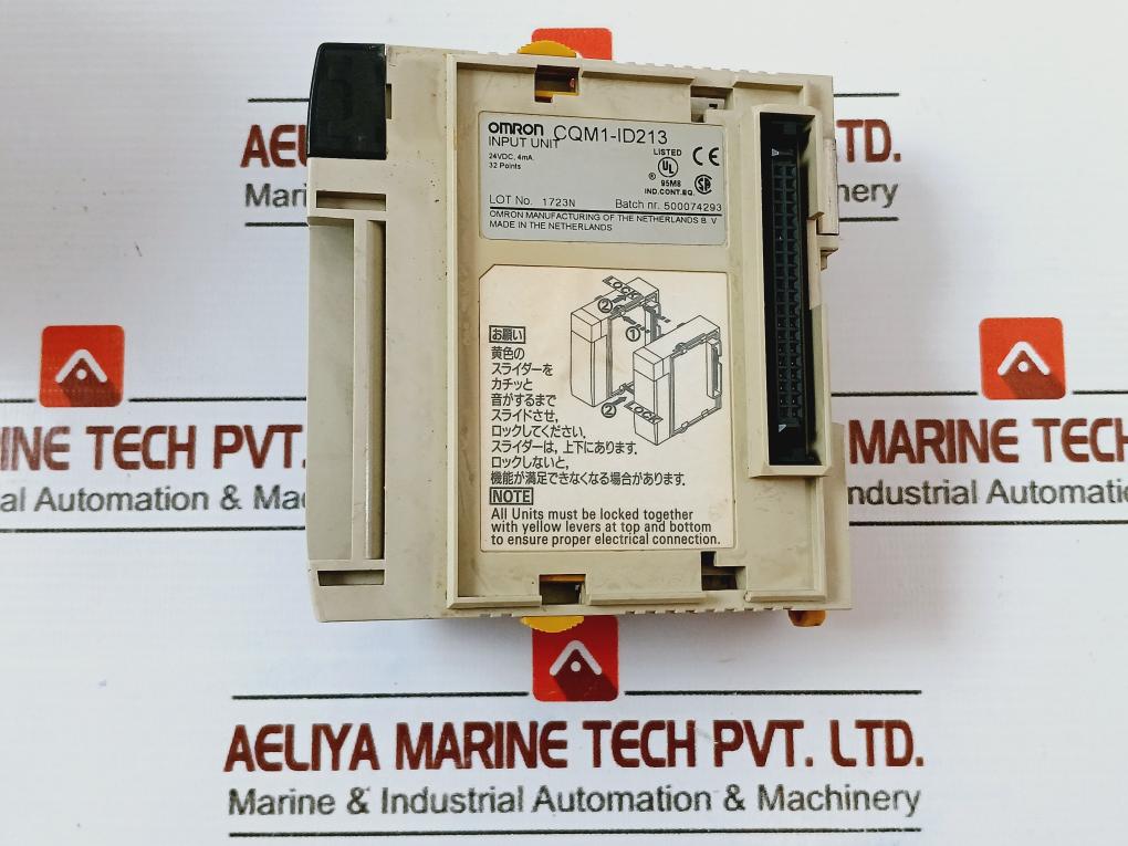 OMRON CQM1-ID213 Input Unit & CQM1-OD214 Output Unit & CQM1-OD213