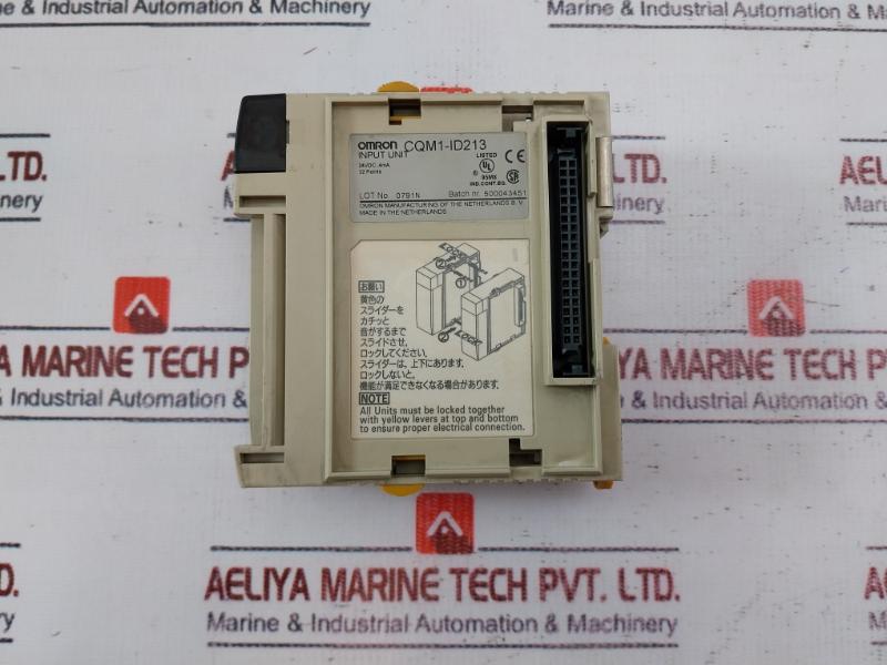 Omron Cqm1-id213 Sysmac 32-point Input Unit Cqm1-cpu11-9