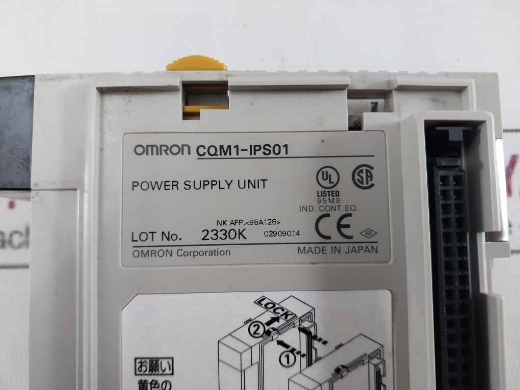 Omron Cqm1-ips01 Power Supply Unit -707V