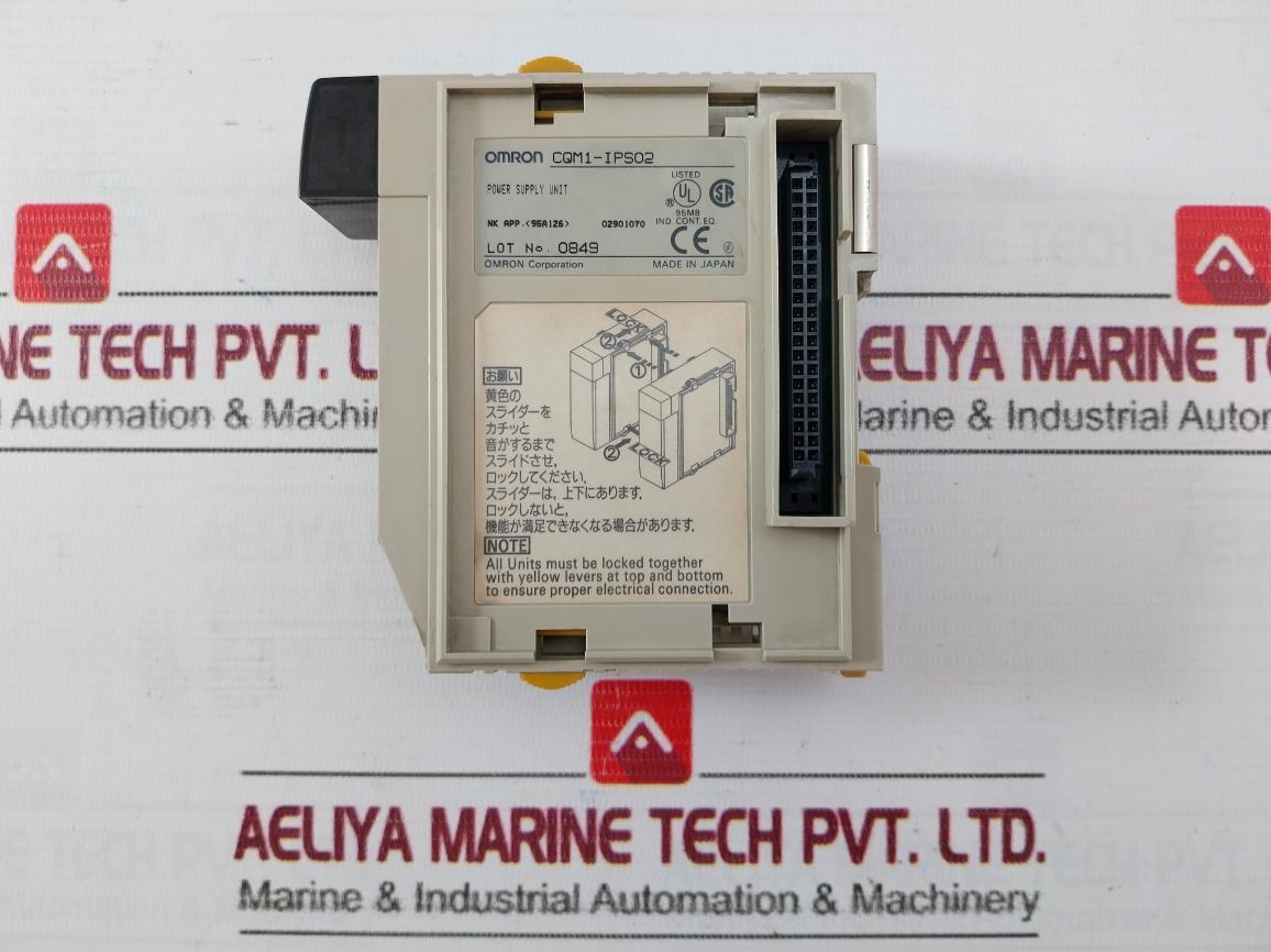 Omron Cqm1-ips02 Power Supply Unit 707V