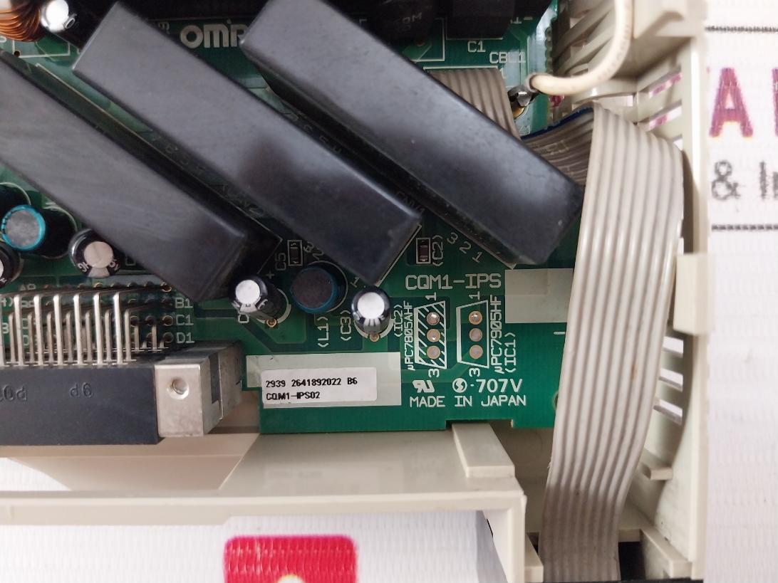 Omron Cqm1-ips02 Power Supply Unit 707V
