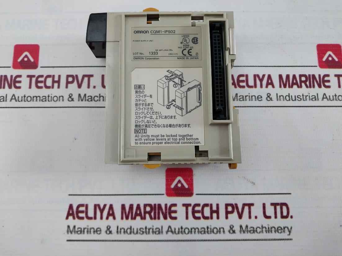 Omron Cqm1-ips02 Power Supply Unit 707V Cqm1-ips