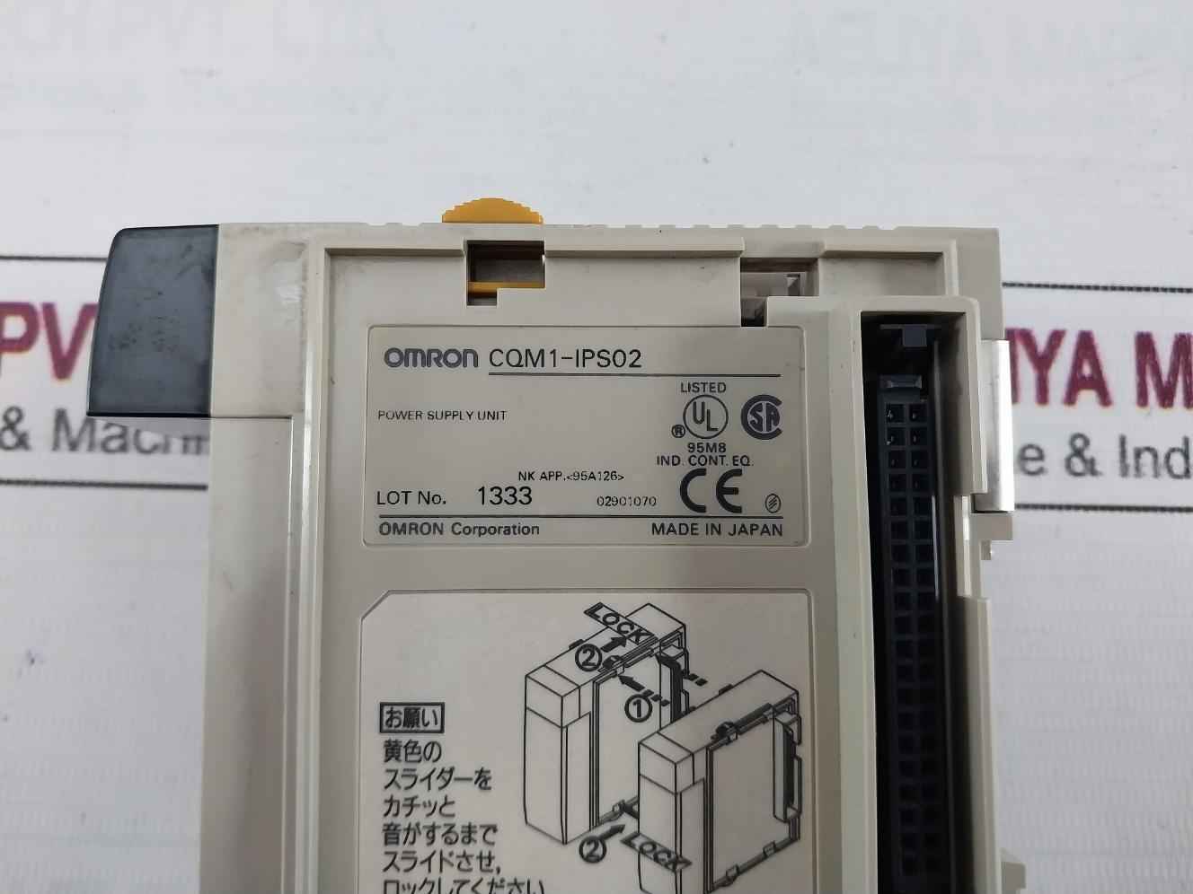 Omron Cqm1-ips02 Power Supply Unit 707V Cqm1-ips