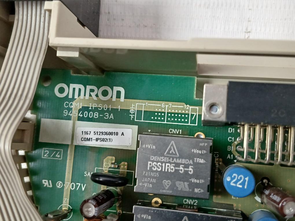 Omron Cqm1-ips02 Power Supply Unit 9454008-3A