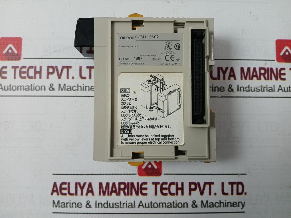 Omron Cqm1-ips02 Power Supply Unit 9454008-3A