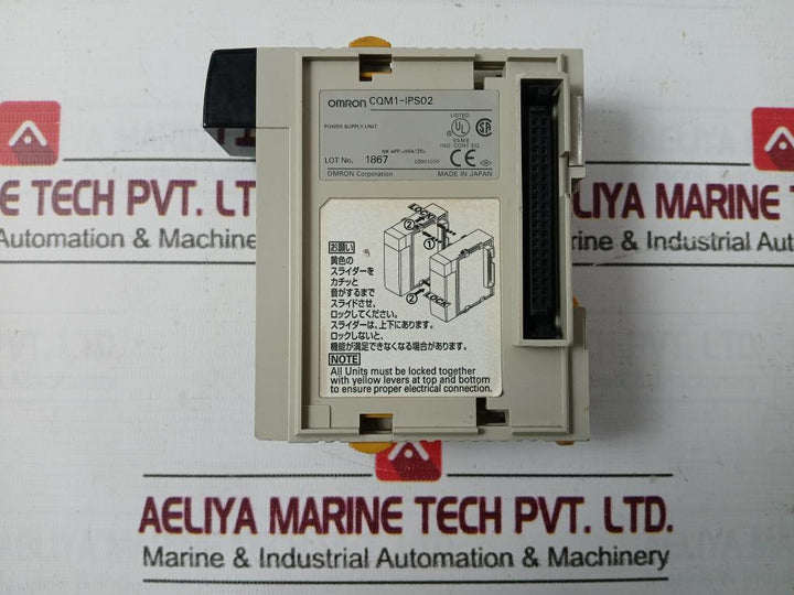 Omron Cqm1-ips02 Power Supply Unit 9454008-3A
