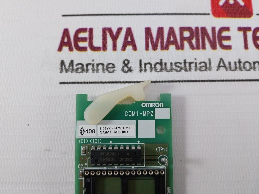 Omron Cqm1-mp08K Memory Cassette 2346905-1C