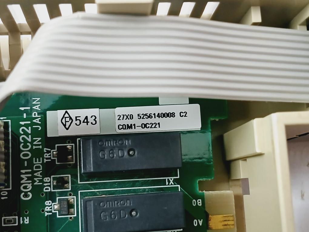 Omron Cqm1-oc221 8-point Output Module Ac250V 2A Dc24V