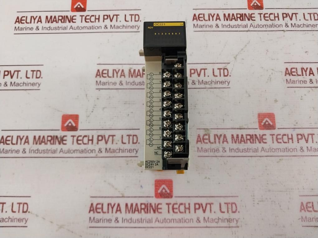 Omron CQM1-OC221 Output Unit Module AC250V 2A/DC24V 2A 250VAC 02501009