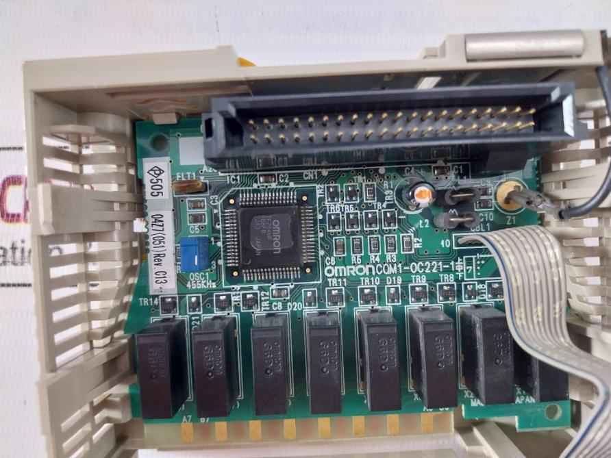 Omron Cqm1-oc221 Output Unit Rev.C13 250Vac 24Vdc 16A/U 72Va/P