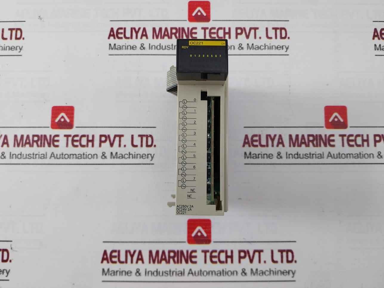 Omron Cqm1-oc221 Output Unit Rev.C13 250Vac 24Vdc 16A/U 72Va/P