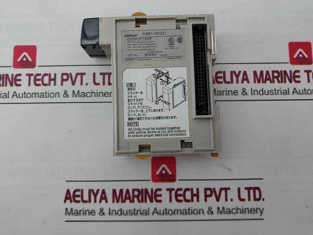 Omron Cqm1-oc221 Plc Output Unit Module 72Va/P 1440Va/U 20X0S
