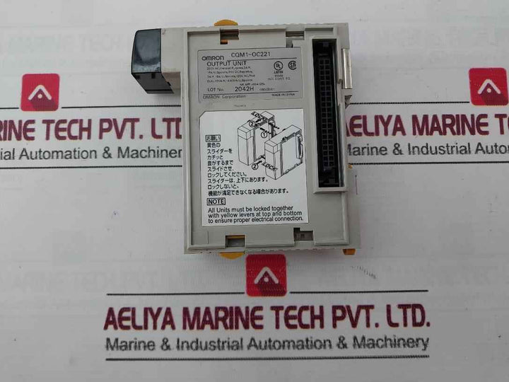 Omron Cqm1-oc221 Plc Output Unit Module 72Va/P 1440Va/U 20X0S